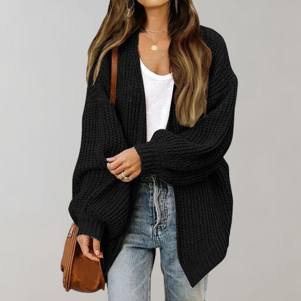 Cárdigan Oversized Para Mujer | Punto Grueso · SeemSeem