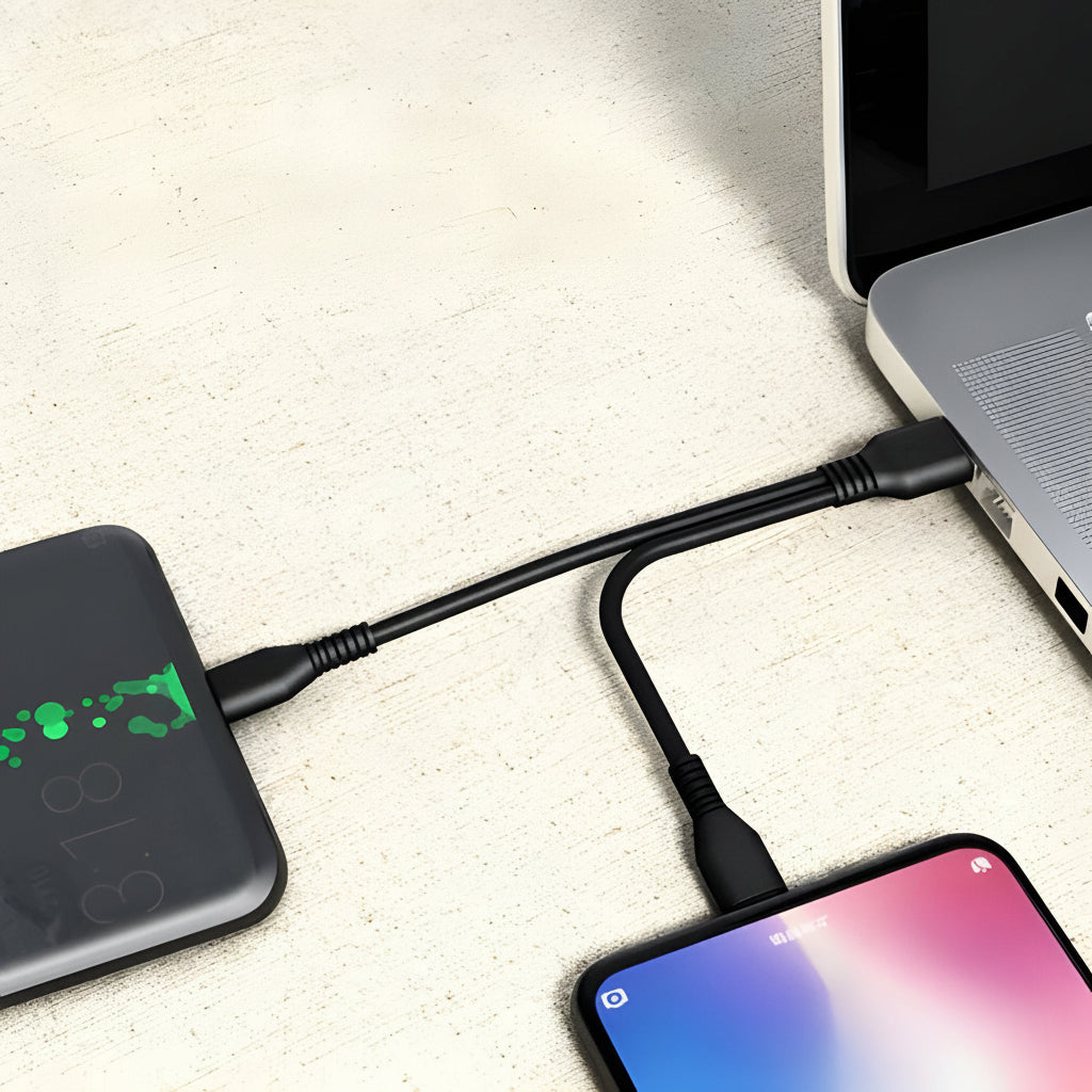 Cable De Carga 2 En 1 | USB-C Y Micro · SeemSeem