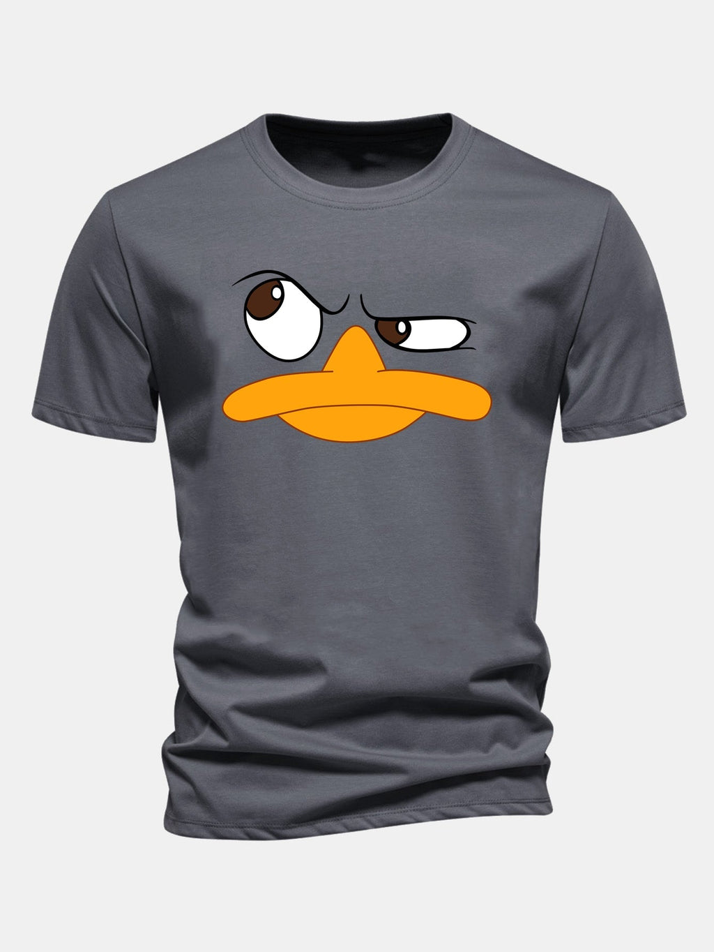 Camiseta De Manga Corta Para Hombre | Estampado Pato · SeemSeem