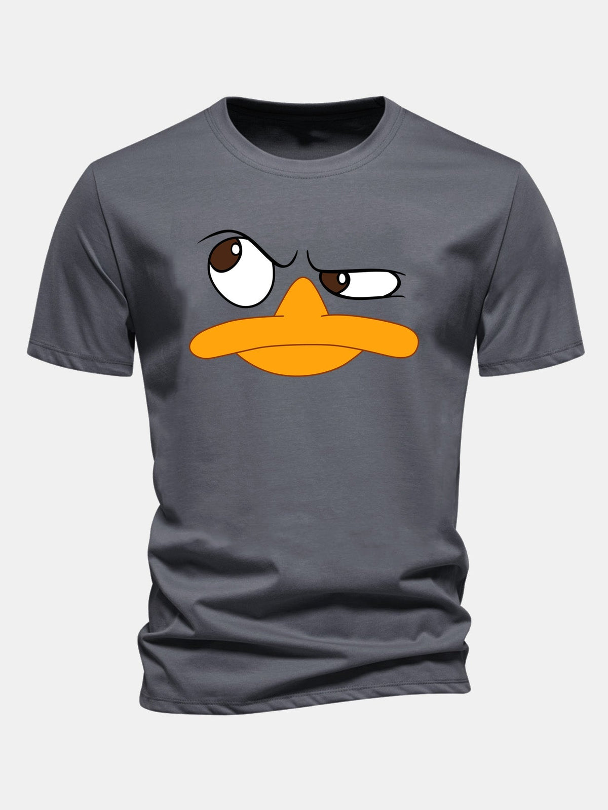 Camiseta De Manga Corta Para Hombre | Estampado Pato · SeemSeem