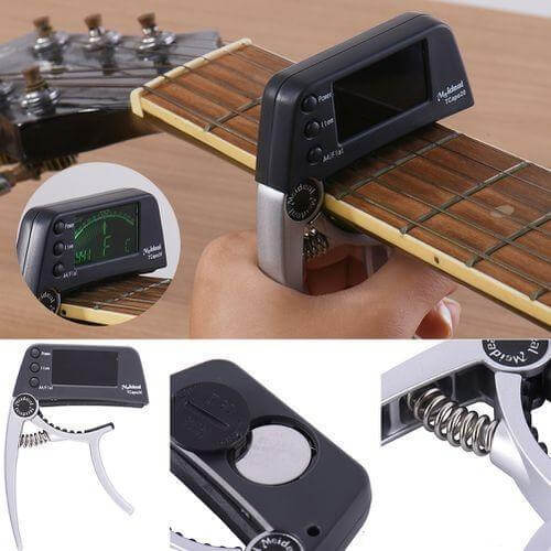 Cejilla Para Guitarra | Afinador Integrado · SeemSeem