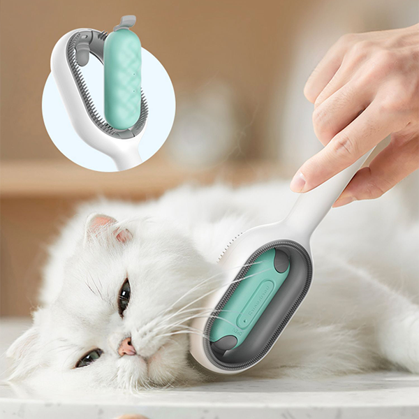 Cepillo Para Mascotas 2 En 1 | Elimina Nudos · SeemSeem