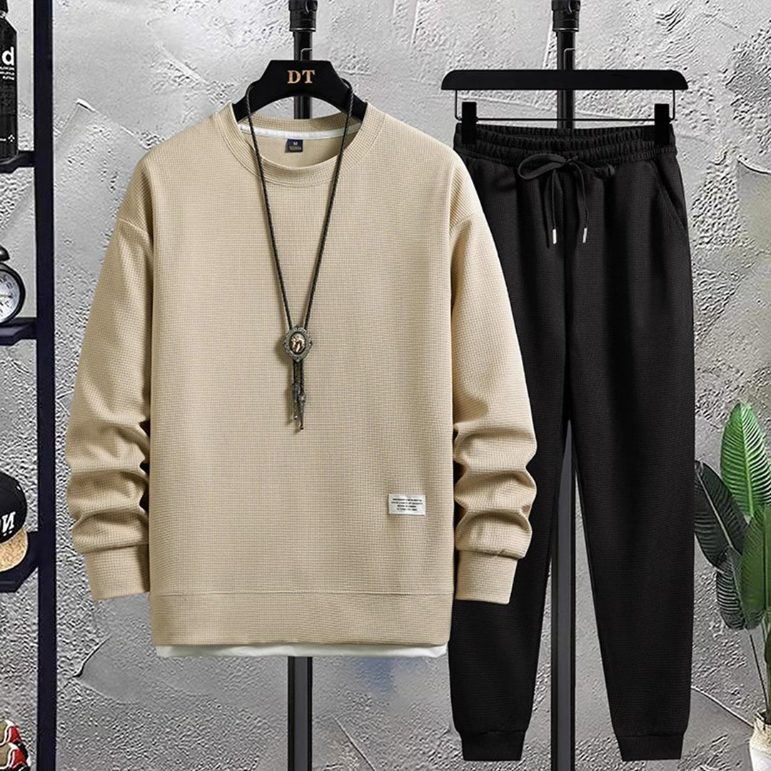 Chándal Con Cuello Redondo Para Hombre | Cordón Ajustable · SeemSeem