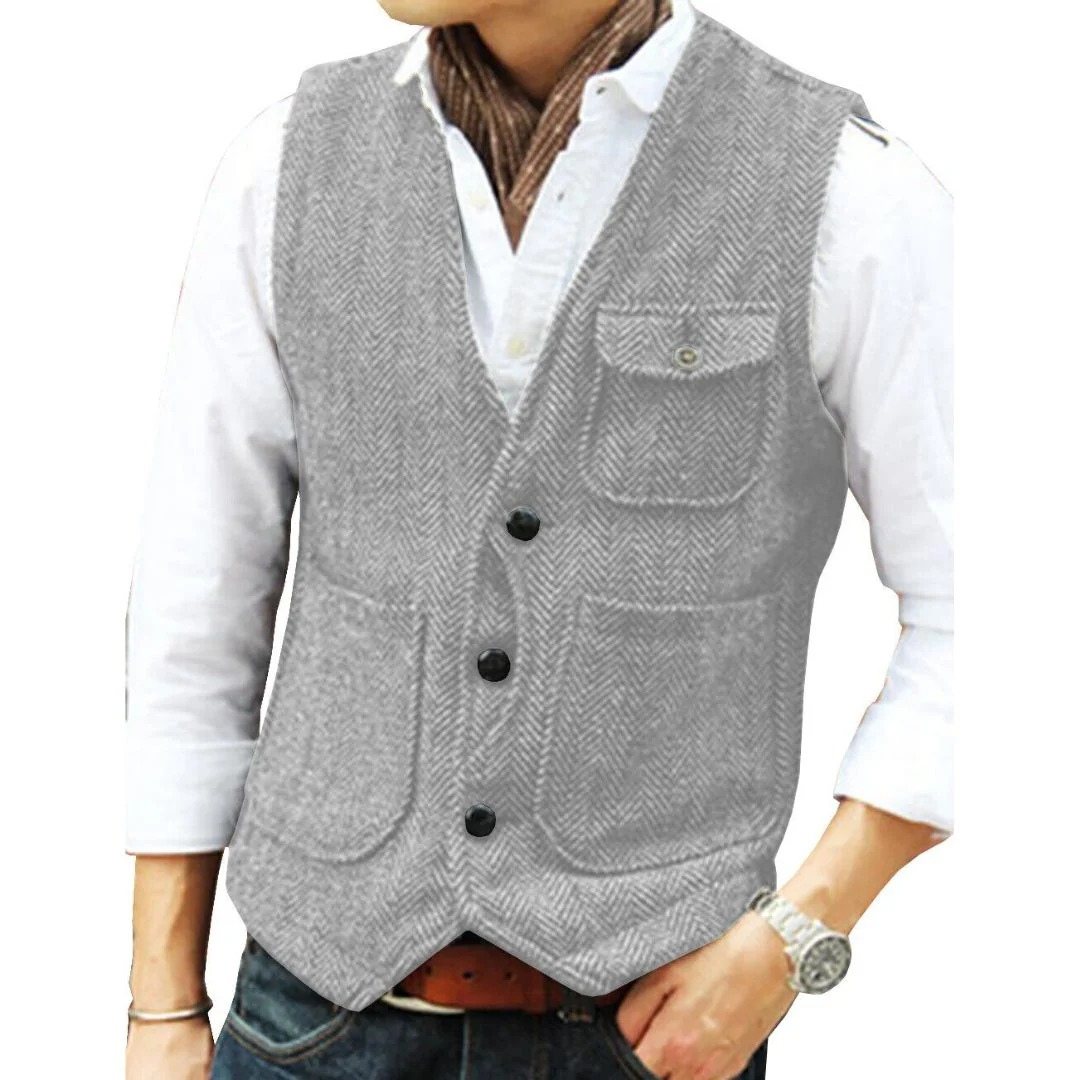 Chaleco Clásico Para Hombre | Espiga · SeemSeem