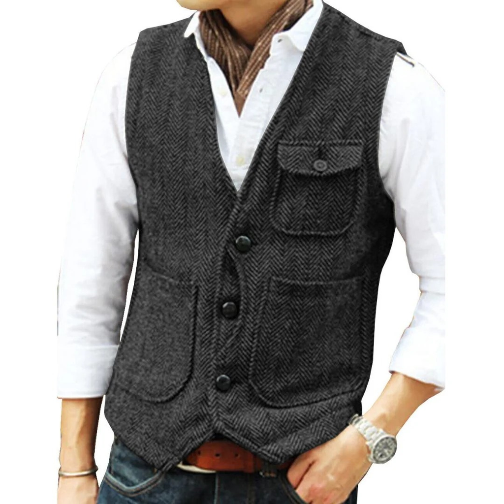 Chaleco Clásico Para Hombre | Espiga · SeemSeem