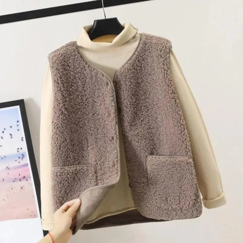Chaleco Sin Mangas Para Mujer | Borreguito · SeemSeem