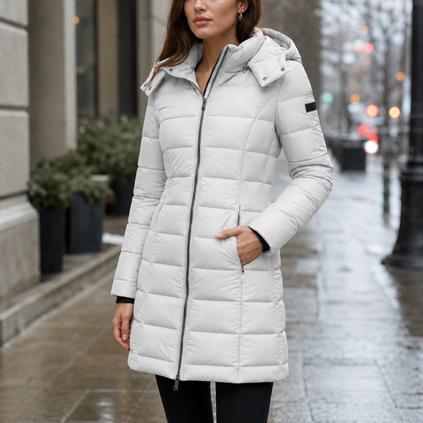 Chaqueta Acolchada Para Mujer | Con Capucha · SeemSeem