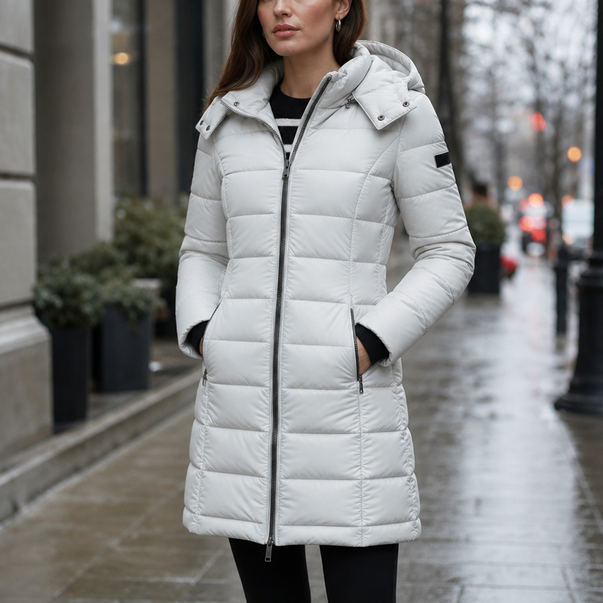 Chaqueta Acolchada Para Mujer | Con Capucha · SeemSeem