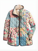 Chaqueta Guateada Para Mujer | Patchwork Floral