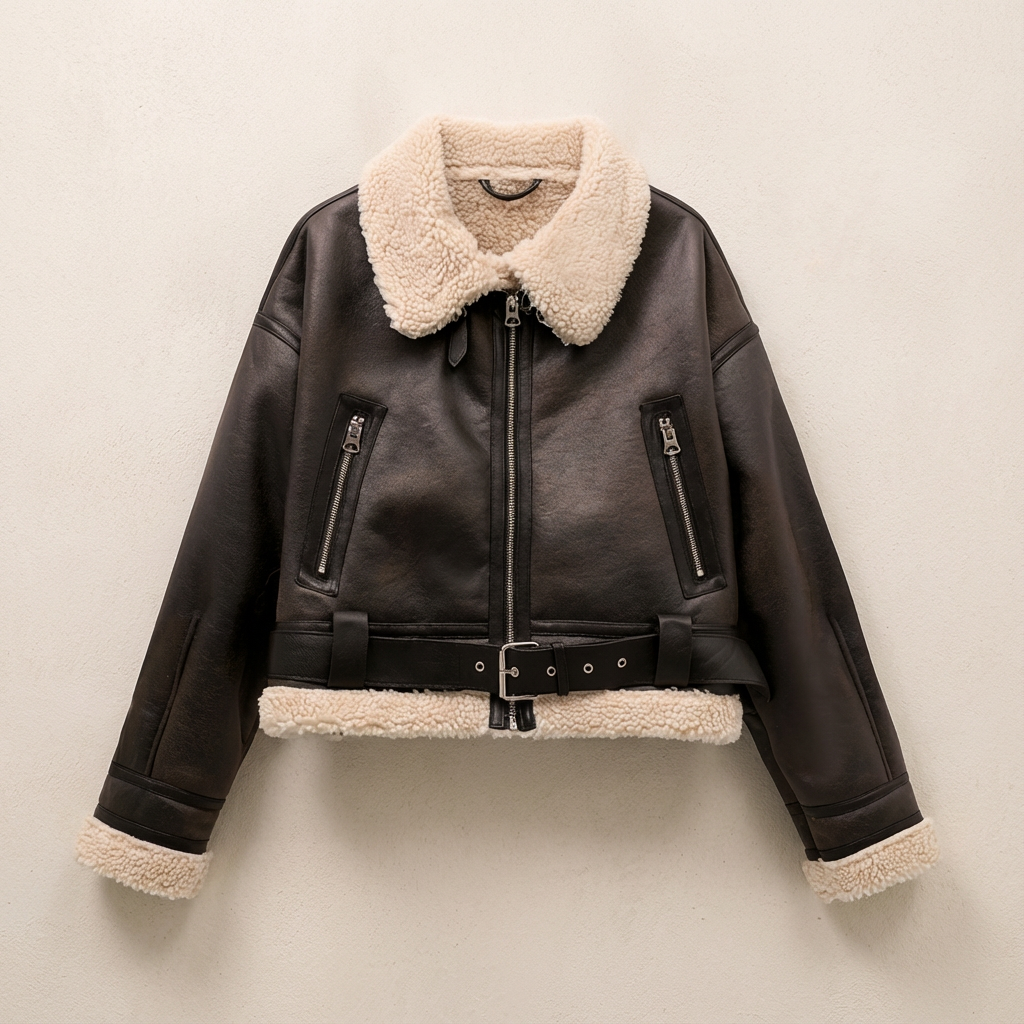 Chaqueta Aviador Para Mujer | Borreguillo · SeemSeem