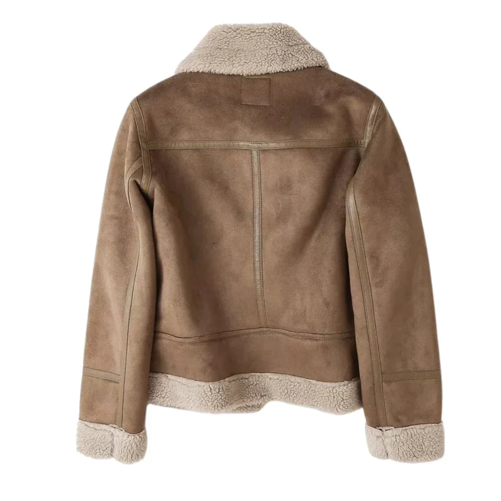 Chaqueta Biker Para Mujer | Forro Borreguillo · SeemSeem