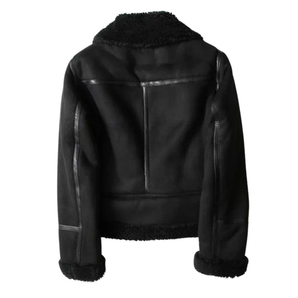 Chaqueta Biker Para Mujer | Forro Borreguillo · SeemSeem