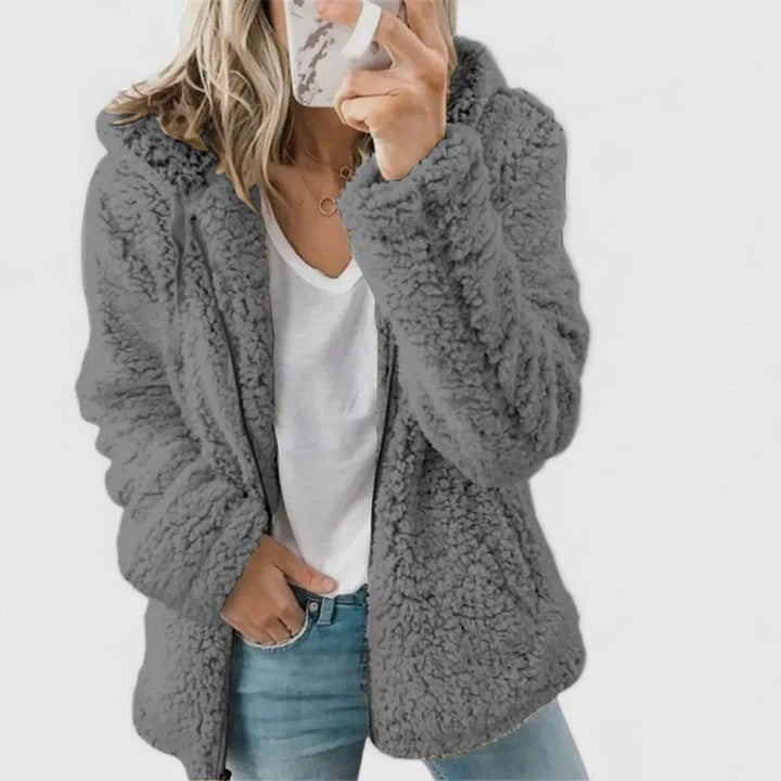 Chaqueta Con Capucha Para Mujer | Forro Polar · SeemSeem