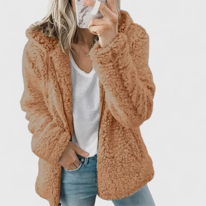 Chaqueta Con Capucha Para Mujer | Forro Polar · SeemSeem