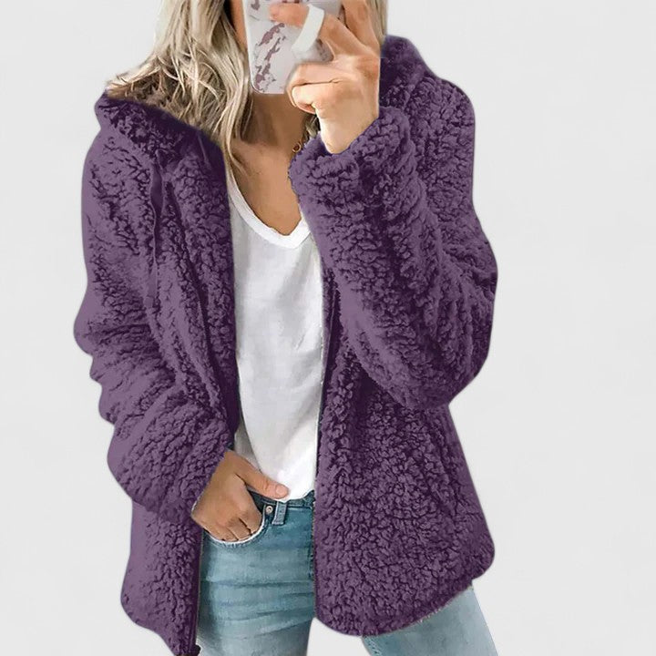 Chaqueta Con Capucha Para Mujer | Forro Polar · SeemSeem