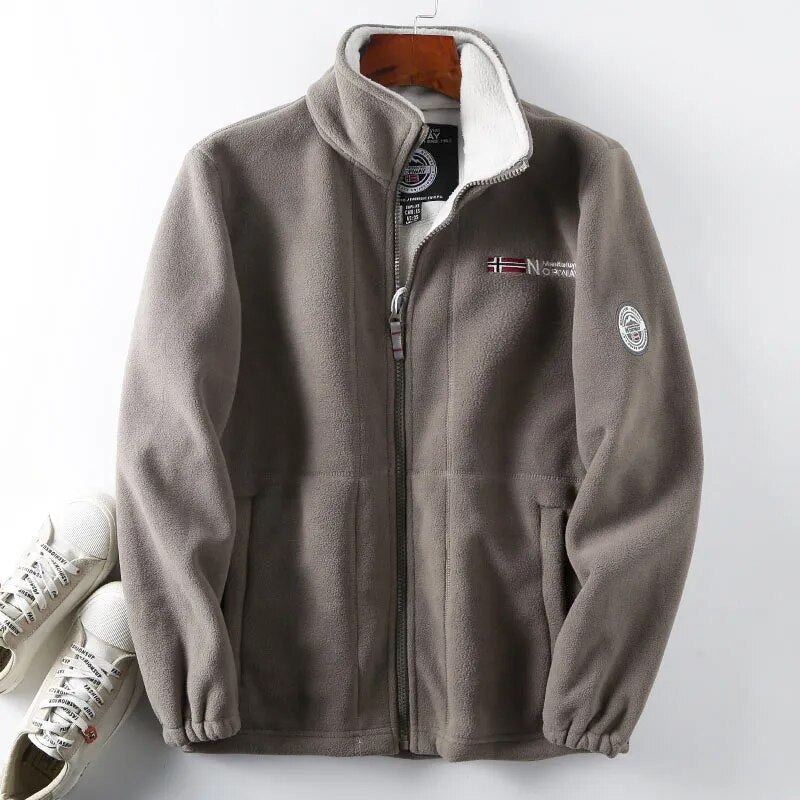 Chaqueta Con Cremallera Para Hombre | Forro Polar · SeemSeem