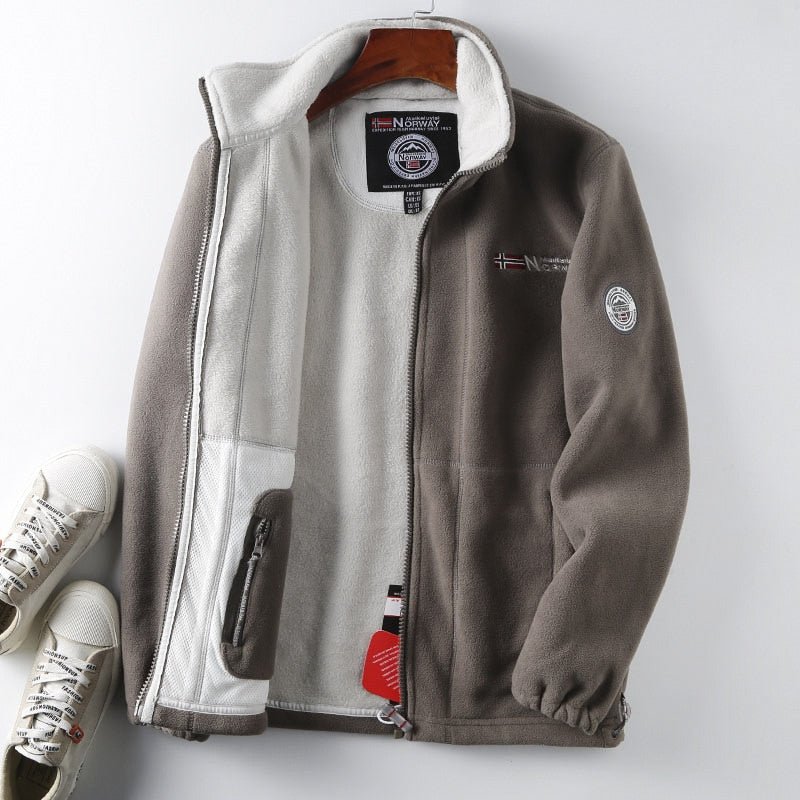 Chaqueta Con Cremallera Para Hombre | Forro Polar · SeemSeem