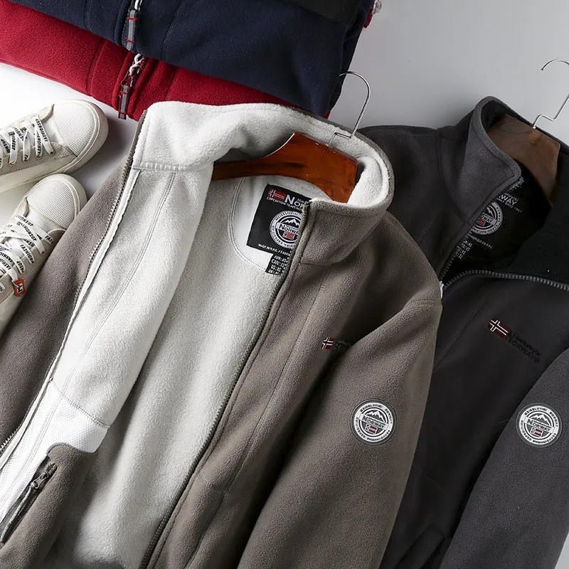 Chaqueta Con Cremallera Para Hombre | Forro Polar · SeemSeem