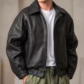 Chaqueta Con Cremallera Para Hombre | Piel · SeemSeem