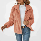 Chaqueta Con Cremallera Para Mujer | Polar Suave