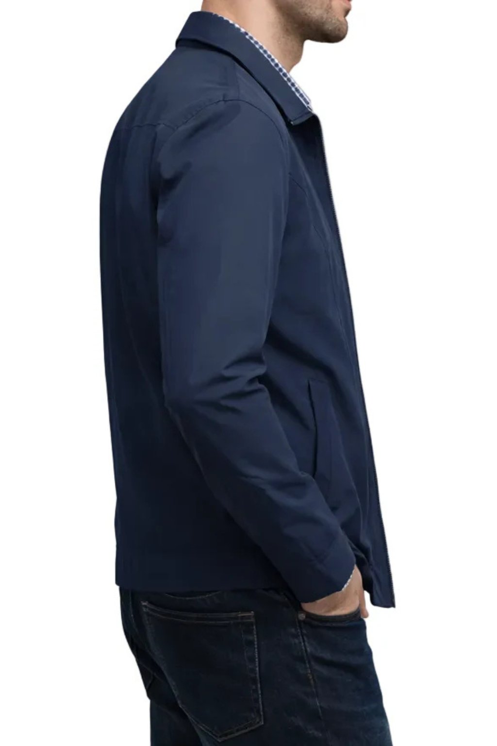 Chaqueta Harrington Para Hombre | Cierre Cremallera · SeemSeem