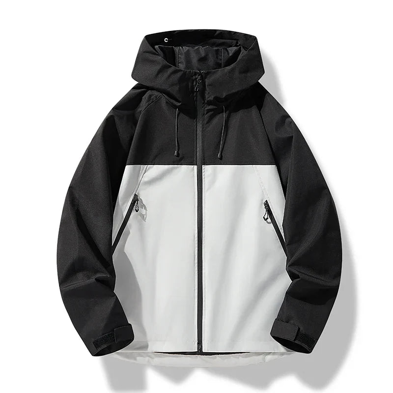 Chaqueta Impermeable Con Capucha Para Hombre | Cortavientos · SeemSeem