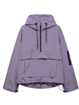 Chaqueta Media Cremallera Para Mujer | Con Capucha