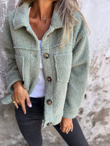 Chaqueta Oversized Para Mujer | Borreguito
