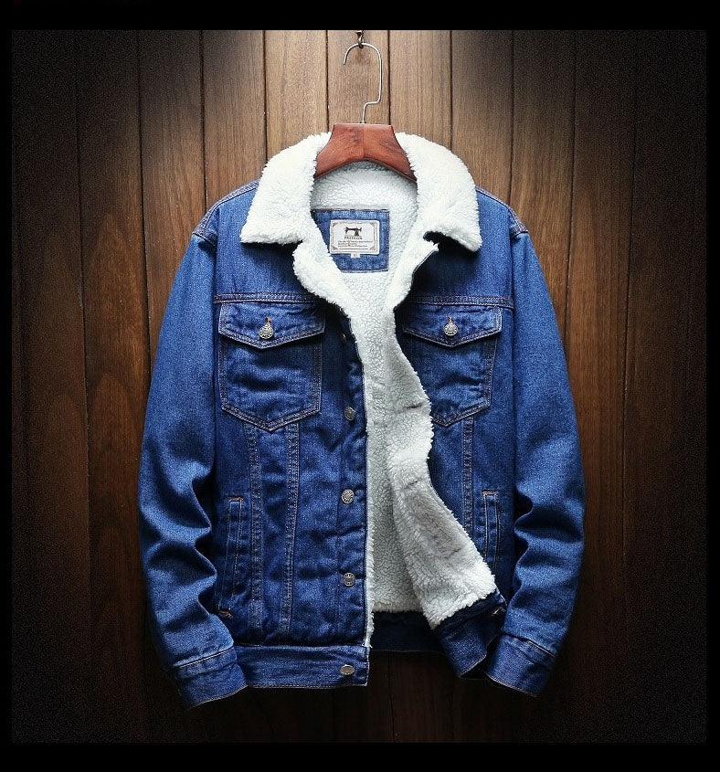 Chaqueta Vaquera Clásica Para Hombre | Forro Sherpa · SeemSeem