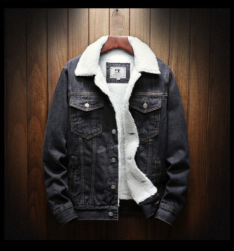 Chaqueta Vaquera Clásica Para Hombre | Forro Sherpa · SeemSeem