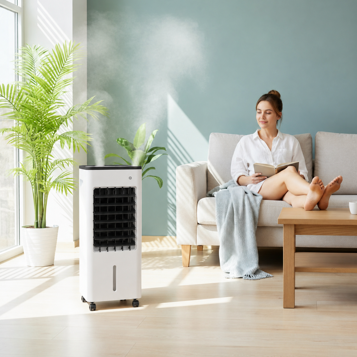 Climatizador Evaporativo Portátil | Con Ruedas · SeemSeem