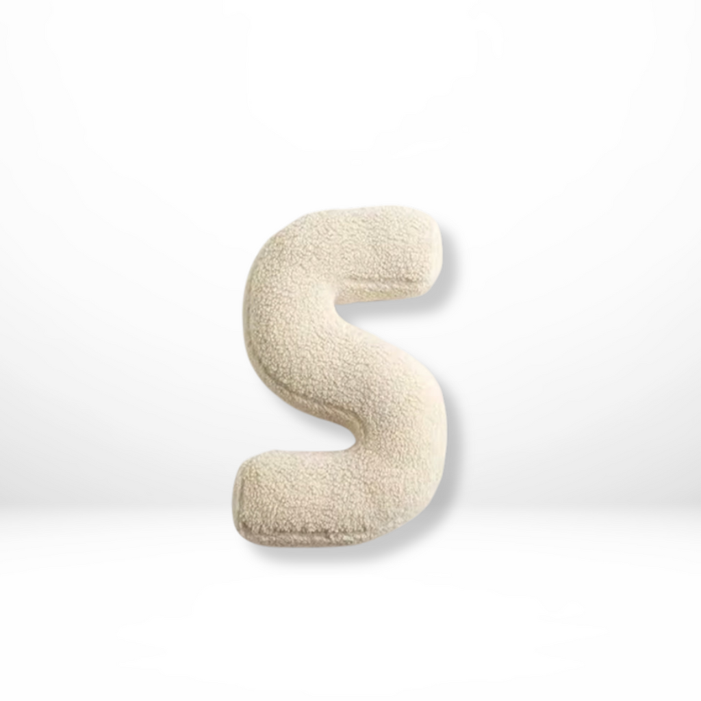 Cojín Decorativo Con Forma De Letra · SeemSeem