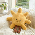 Cojín Decorativo De Peluche | Forma De Sol · SeemSeem
