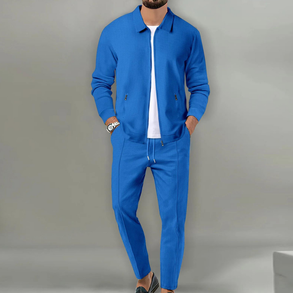 Conjunto Con Cremallera Para Hombre | Texturizado · SeemSeem