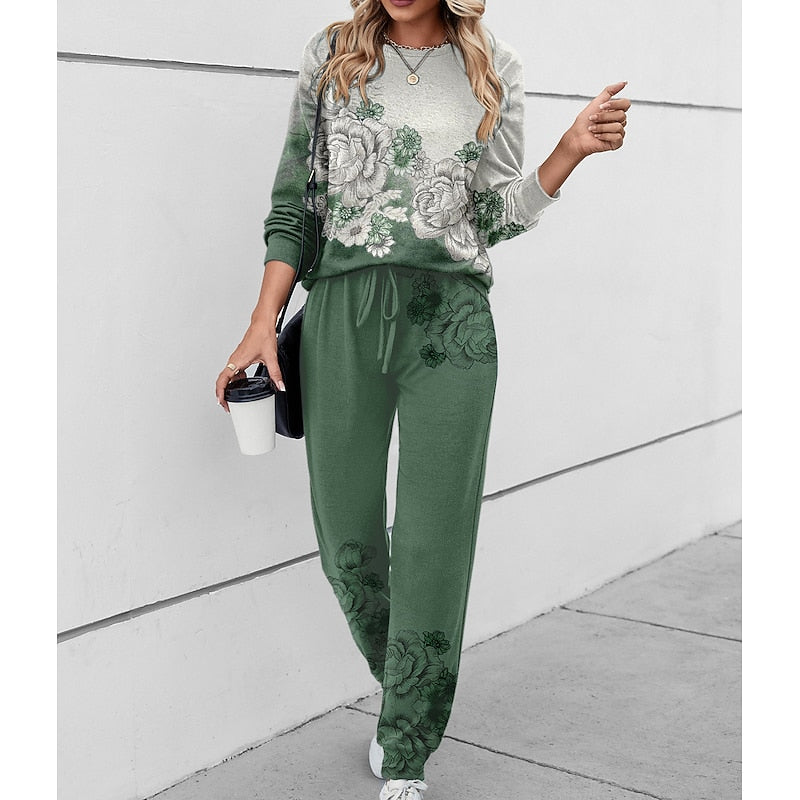 Conjunto De Estar Por Casa Para Mujer | Estampado Floral · SeemSeem