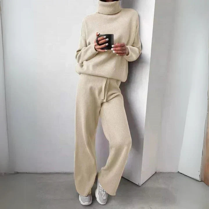 Conjunto De Punto Para Mujer | Cuello Alto · SeemSeem