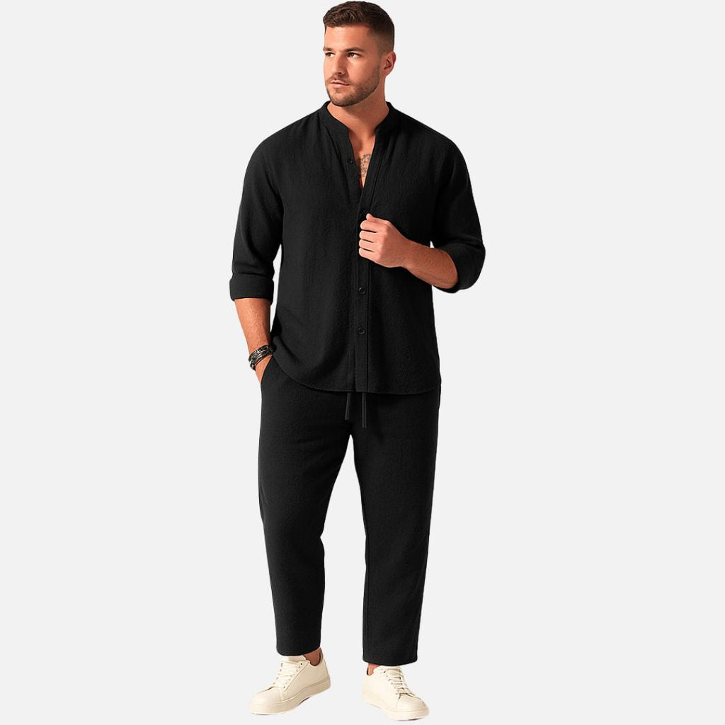 Conjunto Para Hombre | Cuello Mao · SeemSeem
