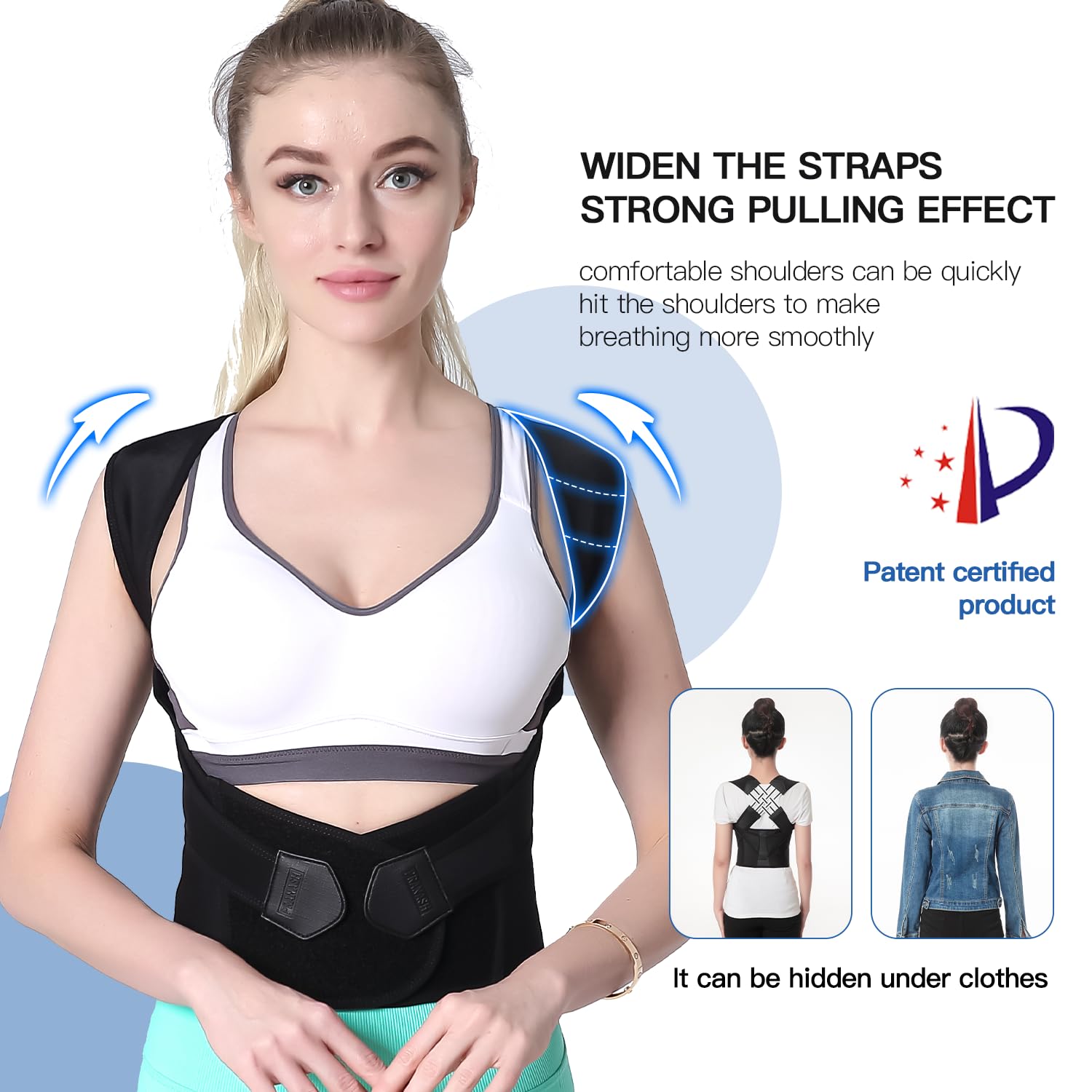 Corrector De Postura Ajustable | Soporte Lumbar · SeemSeem