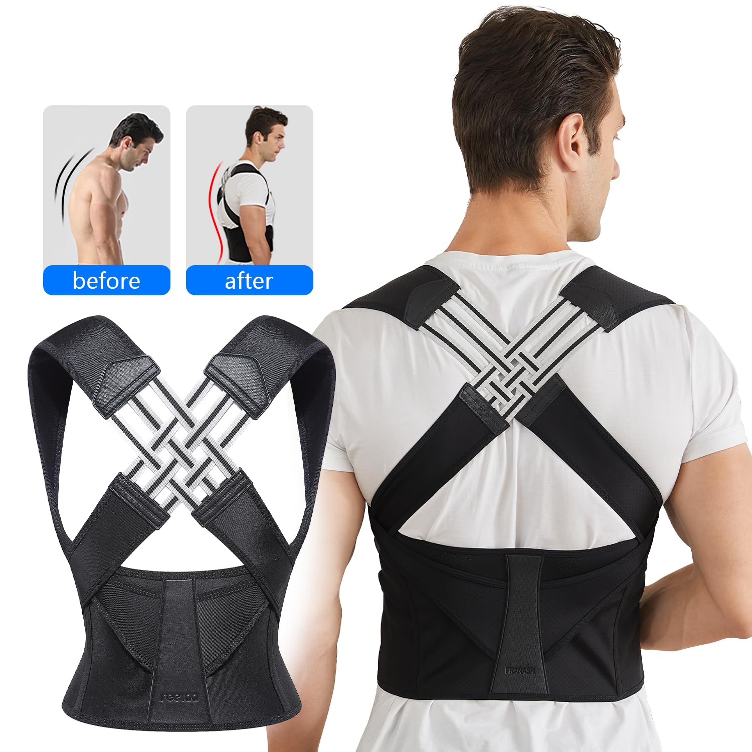 Corrector De Postura Ajustable | Soporte Lumbar · SeemSeem