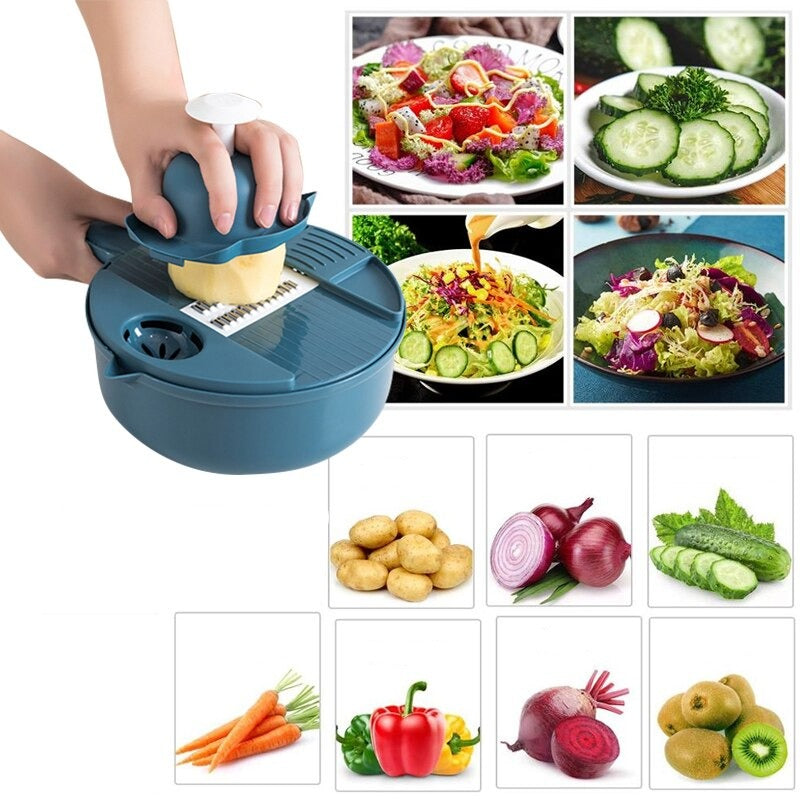 Cortador De Verduras Multifunción | Con Escurridor · SeemSeem
