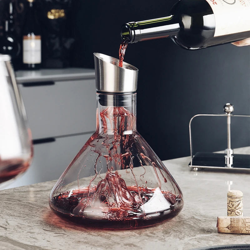 Decantador De Vino | Aireador Integrado · SeemSeem