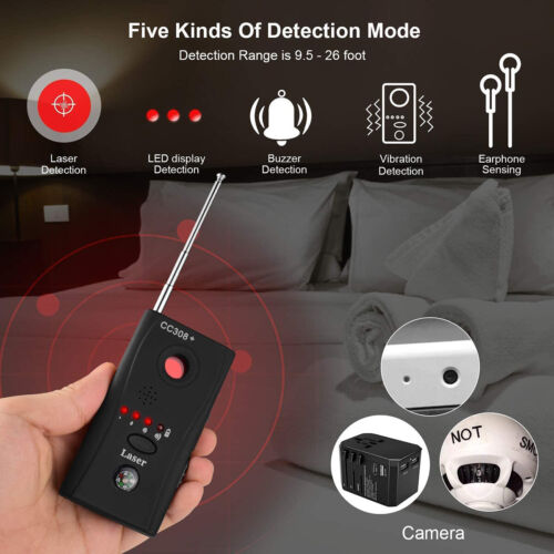 Detector De Cámaras Ocultas | Antena Ajustable · SeemSeem