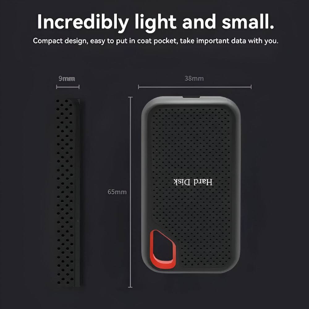 Disco Duro Externo Portátil | Conexión USB-C · SeemSeem