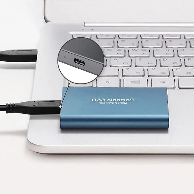 Disco Duro SSD Externo Portátil | Conexión USB-C · SeemSeem