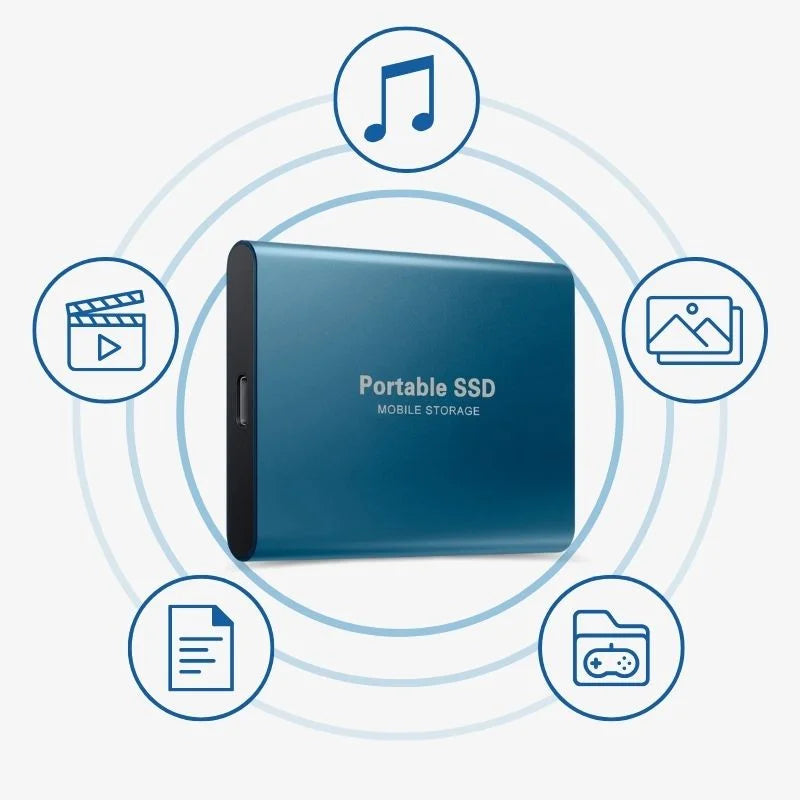 Disco Duro SSD Externo Portátil | Conexión USB-C · SeemSeem
