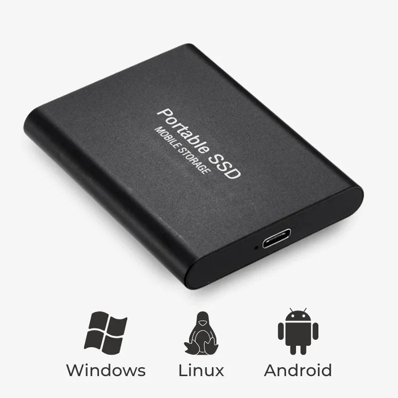 Disco Duro SSD Externo Portátil | Conexión USB-C · SeemSeem