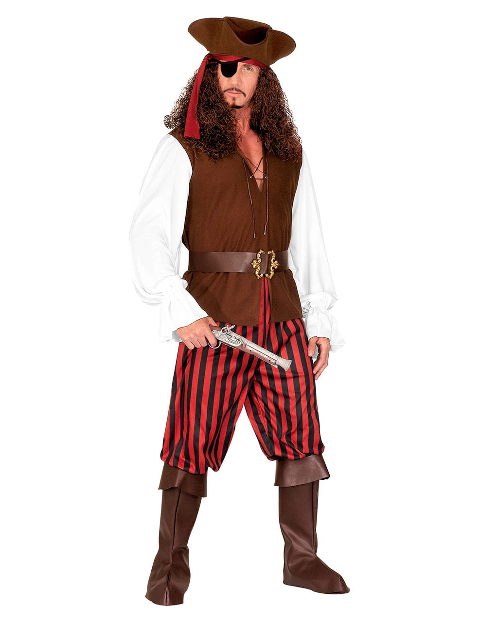 Disfraz De Pirata Para Hombre | Con Accesorios