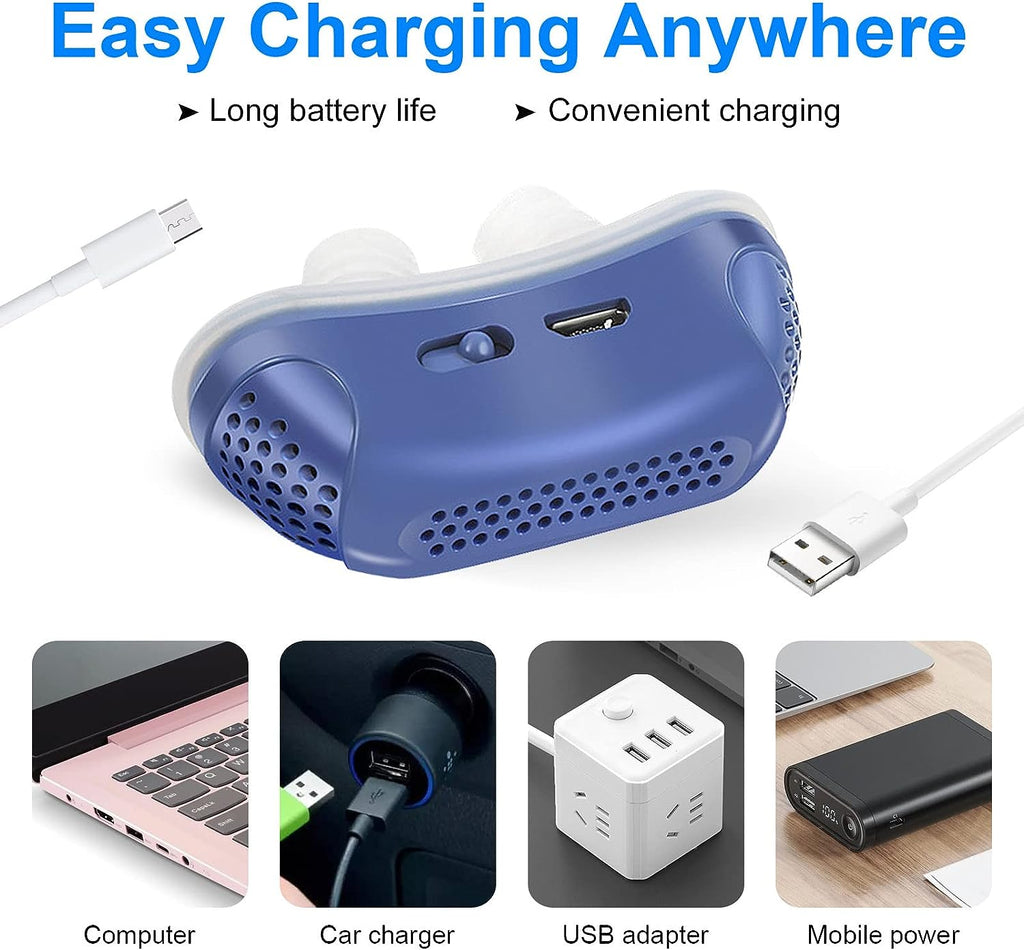 Dispositivo Antirronquidos Portátil | Recargable Por USB · SeemSeem