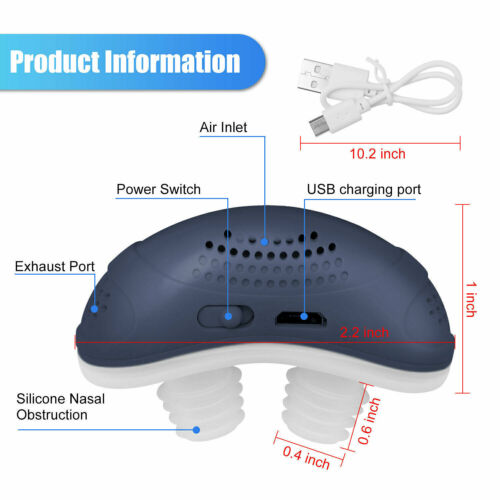 Dispositivo Antirronquidos Portátil | Recargable Por USB · SeemSeem
