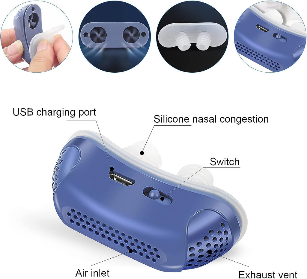Dispositivo Antirronquidos Portátil | Recargable Por USB · SeemSeem
